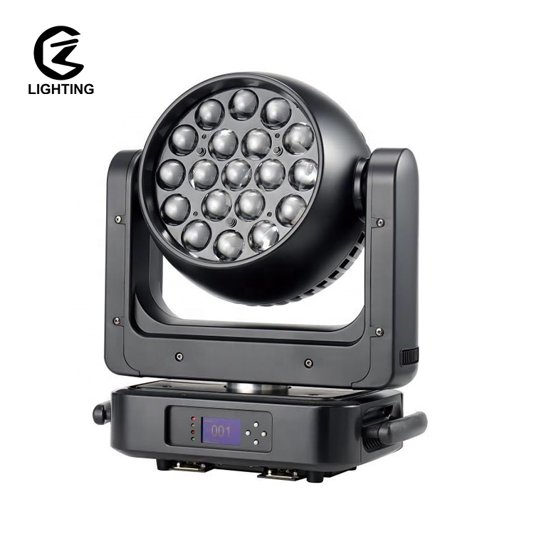 19X25W 4IN1 RGBW LED Moving Head Wash Light