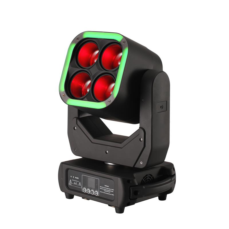 4X60W RGBW 4in1 LED Moving Head Wash Light